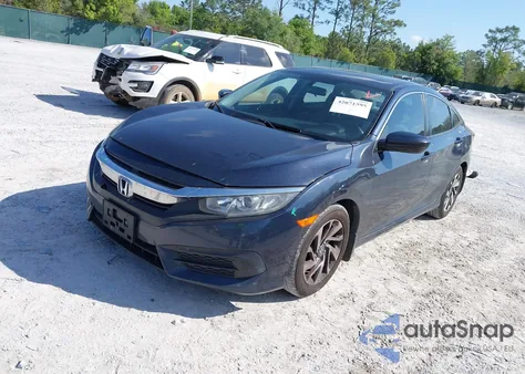 2017 Honda Civic Ex из США, поврежденный, VIN 19XFC2F78HE013664